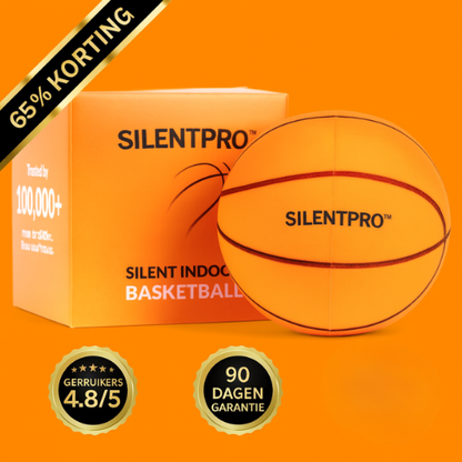 Kickzone SilentPro™ Indoor Basketball | Binnen dribbelen zonder lawaai